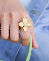 Golden Bloom Ring